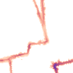 Night-time road noise heatmap for OX1 2LQ