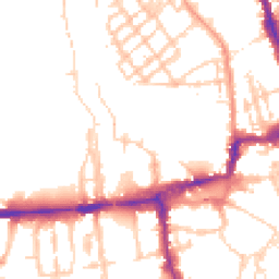Daytime road noise heatmap for OX1 2RB