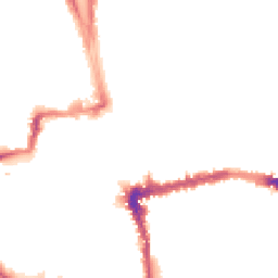 Night-time road noise heatmap for OX1 3AS