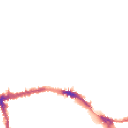 Night-time road noise heatmap for OX1 3SE