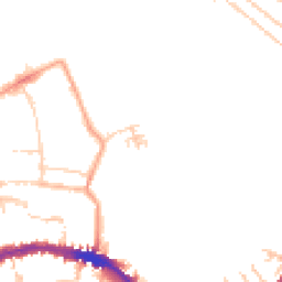 Daytime road noise heatmap for OX1 3UN
