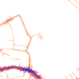Daytime road noise heatmap for OX1 3UP