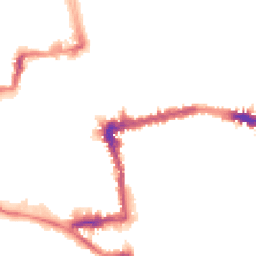 Night-time road noise heatmap for OX1 4DF