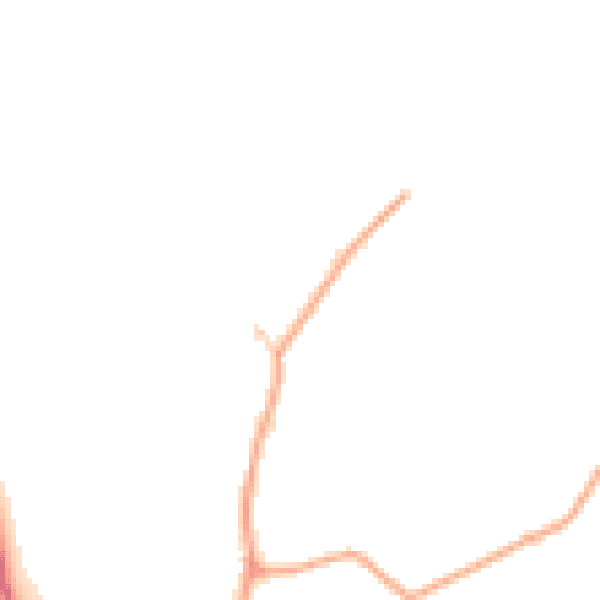 Daytime road noise heatmap for OX1 5HW