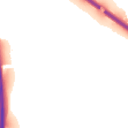 Night-time road noise heatmap for OX1 5PE