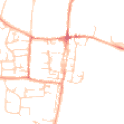 Daytime road noise heatmap for OX10 0AL