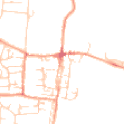 Daytime road noise heatmap for OX10 0DY