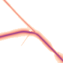 Daytime road noise heatmap for OX10 6GR