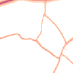 Daytime road noise heatmap for OX10 6HD