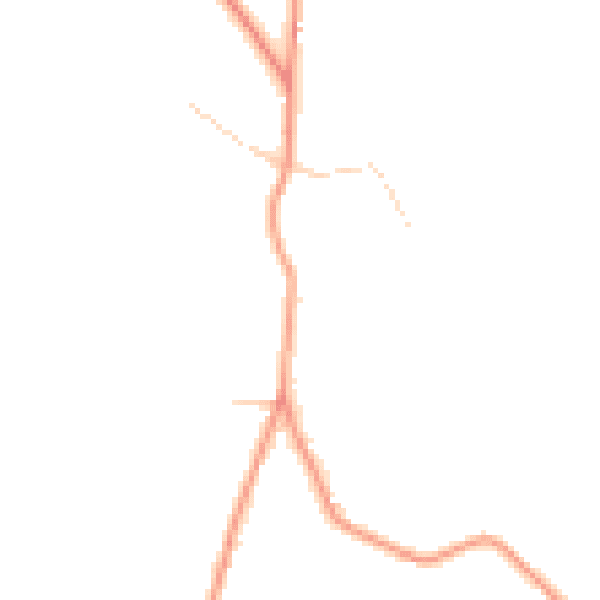Daytime road noise heatmap for OX10 6JN