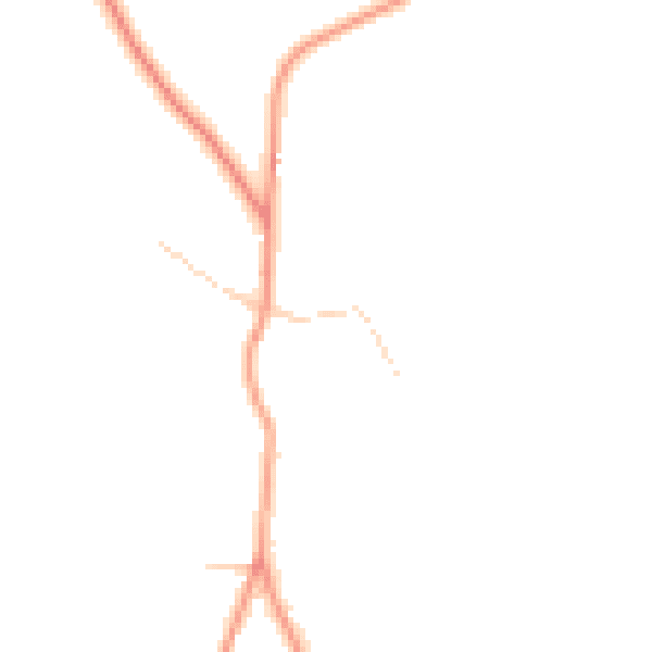 Daytime road noise heatmap for OX10 6JP