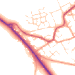 Daytime road noise heatmap for OX10 6LX