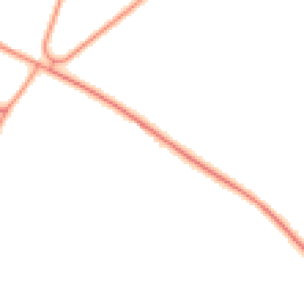 Daytime road noise heatmap for OX10 6PX