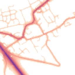 Daytime road noise heatmap for OX10 6RP