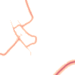 Daytime road noise heatmap for OX10 7BE