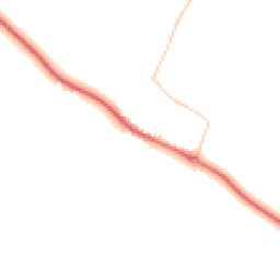 Night-time road noise heatmap for OX10 7BP