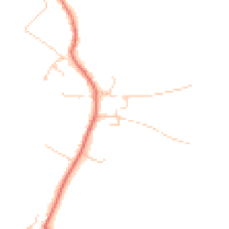 Daytime road noise heatmap for OX10 7DR