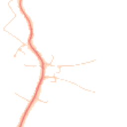 Daytime road noise heatmap for OX10 7DW