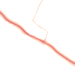 Night-time road noise heatmap for OX10 7EH