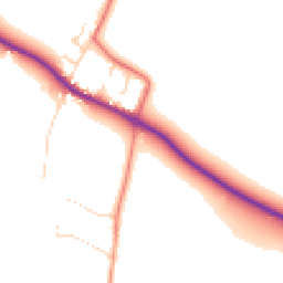 Daytime road noise heatmap for OX10 7ES