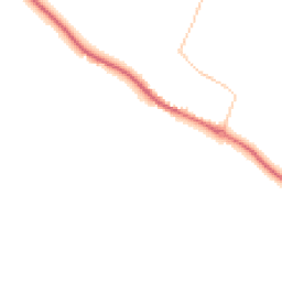 Night-time road noise heatmap for OX10 7EW