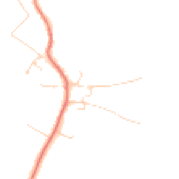 Daytime road noise heatmap for OX10 7HA