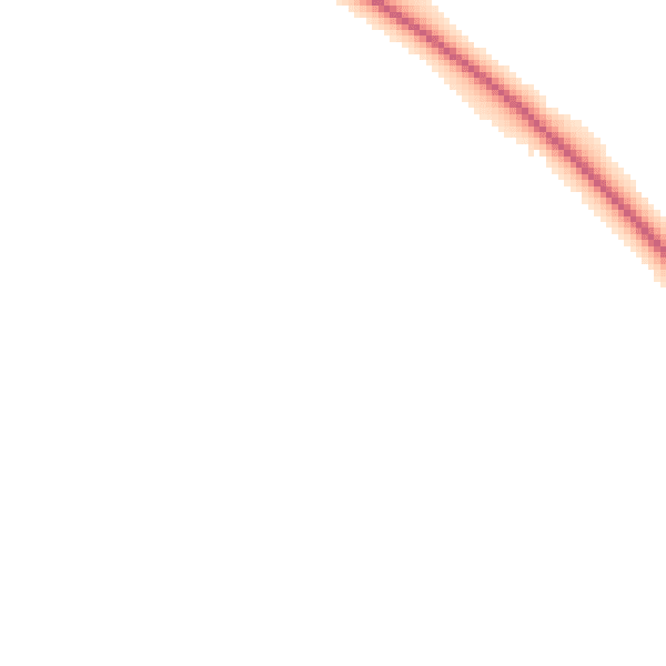 Night-time road noise heatmap for OX10 7JB