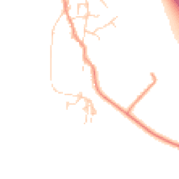 Daytime road noise heatmap for OX10 7JP