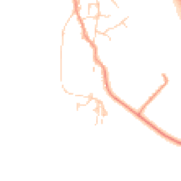 Daytime road noise heatmap for OX10 7JS