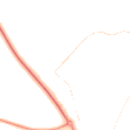 Night-time road noise heatmap for OX10 7LW