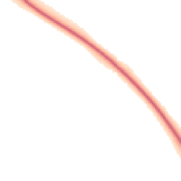 Night-time road noise heatmap for OX10 7PJ