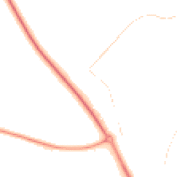 Night-time road noise heatmap for OX10 7PN