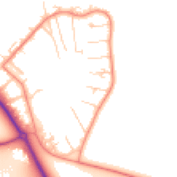 Daytime road noise heatmap for OX10 7PT
