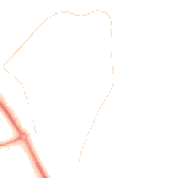 Night-time road noise heatmap for OX10 7PT