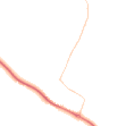 Night-time road noise heatmap for OX10 7SB