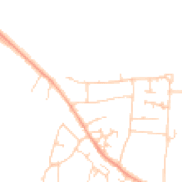 Daytime road noise heatmap for OX10 8AE