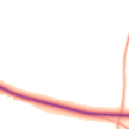 Daytime road noise heatmap for OX10 8BQ