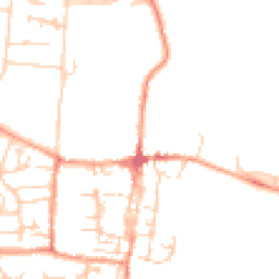 Daytime road noise heatmap for OX10 8DL