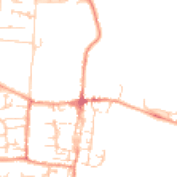 Daytime road noise heatmap for OX10 8DR