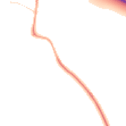 Daytime road noise heatmap for OX10 8FH
