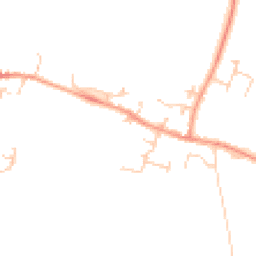 Daytime road noise heatmap for OX10 8HE