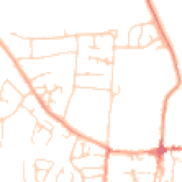 Daytime road noise heatmap for OX10 8HS