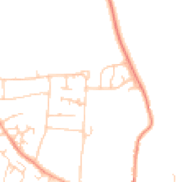 Daytime road noise heatmap for OX10 8JH