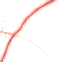 Daytime road noise heatmap for OX10 9GR