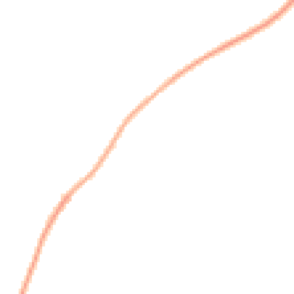 Night-time road noise heatmap for OX10 9GT