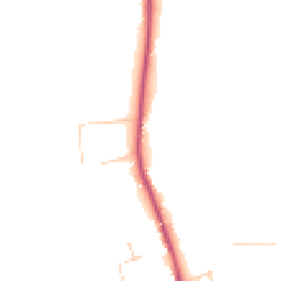 Daytime road noise heatmap for OX10 9HU