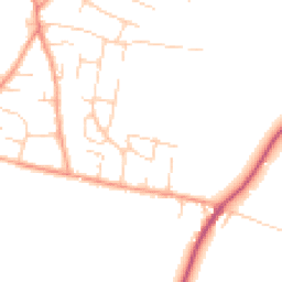 Daytime road noise heatmap for OX10 9RS