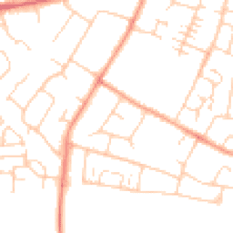 Daytime road noise heatmap for OX11 8NF