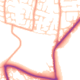 Daytime road noise heatmap for OX12 0AE