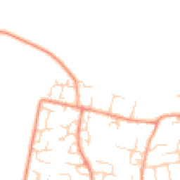 Daytime road noise heatmap for OX12 0BA